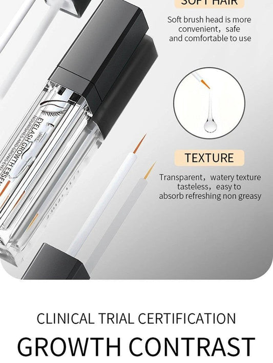 Mandotos Eyelash Growth Serum Nourishing Liquid For Thick Curly Lashes Deep Root Nourishment And Strengthening