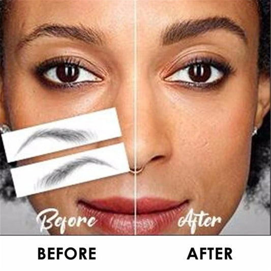 Cosmetics Waterproof Water-based 6D Hair-like Eyebrow Eyebrow Tattoo Sticker False Eyebrows Authentic